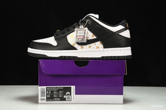 Nike Dunk Stars  Low DH3228-102 Supreme SB Black 0826